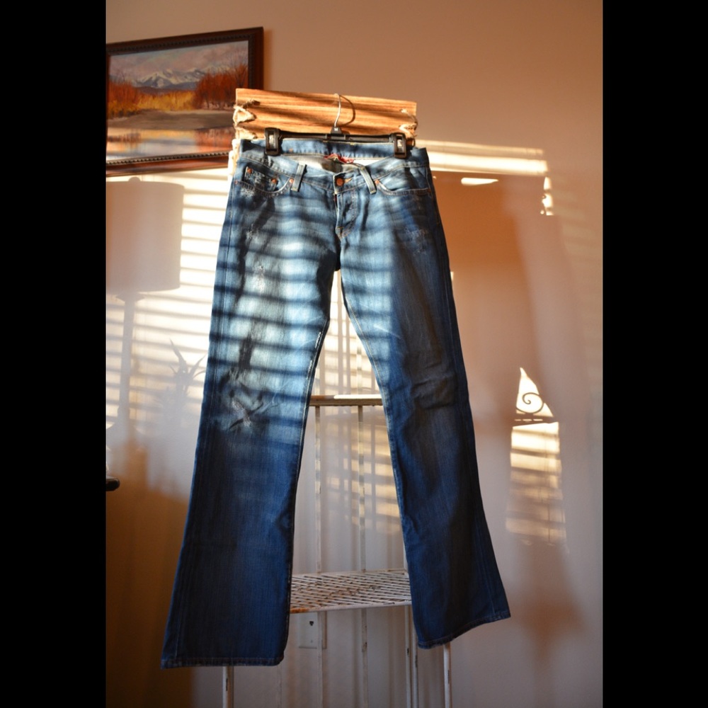 Lucky Brand Lil Maggie Distressed Jeans